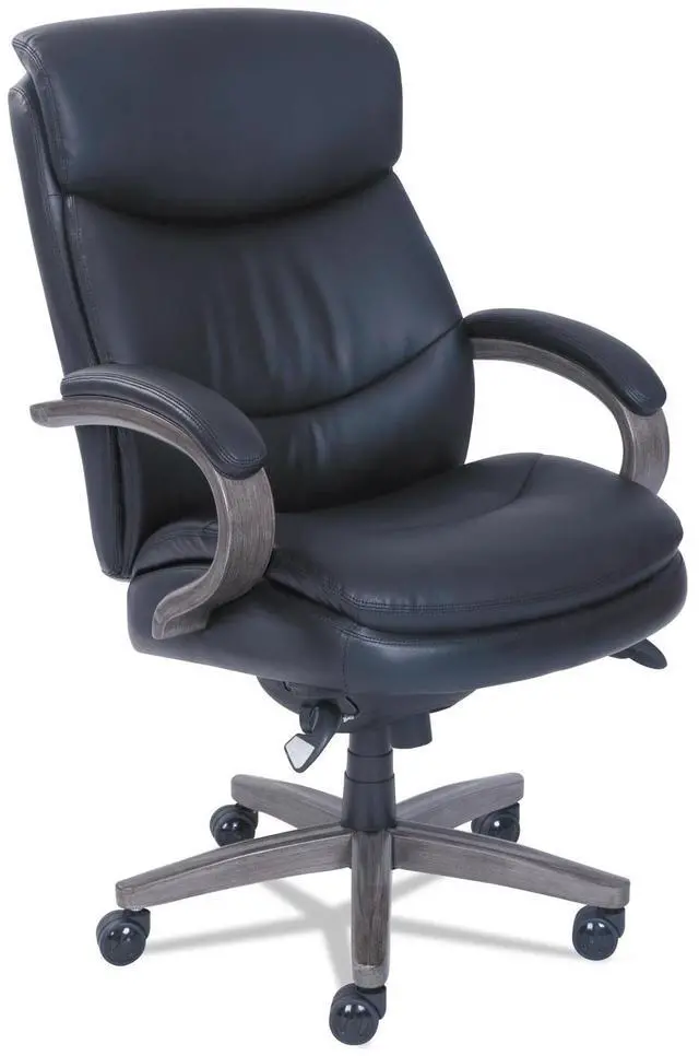 Main image of La-Z-Boy 48962A Woodbury High-Back Executive Chair, Black