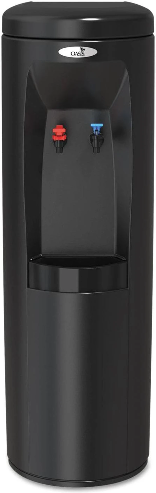 Main image of OASIS 504009C Atlantis Hot 'N Cold Bottleless Water Cooler, Black