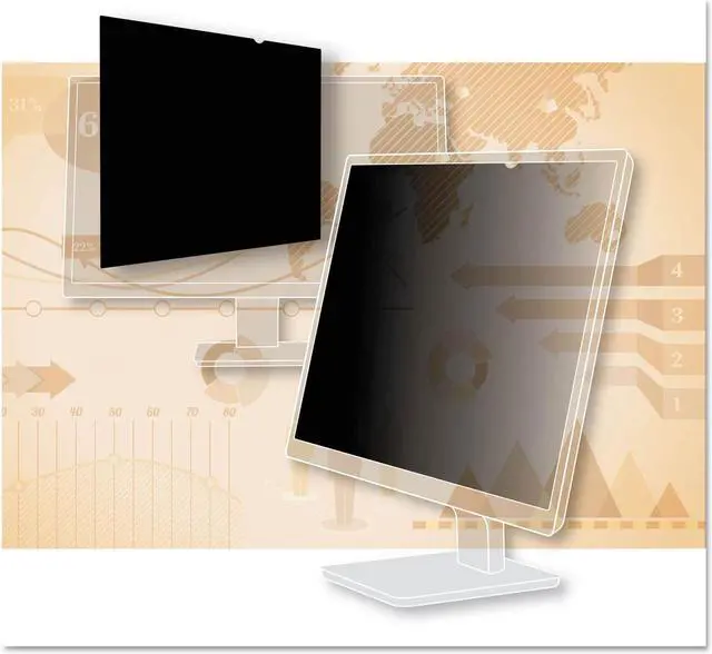 Alt view image 4 of 11 - 3M 23.6 WIDESCREEN PRIVACY FILTER