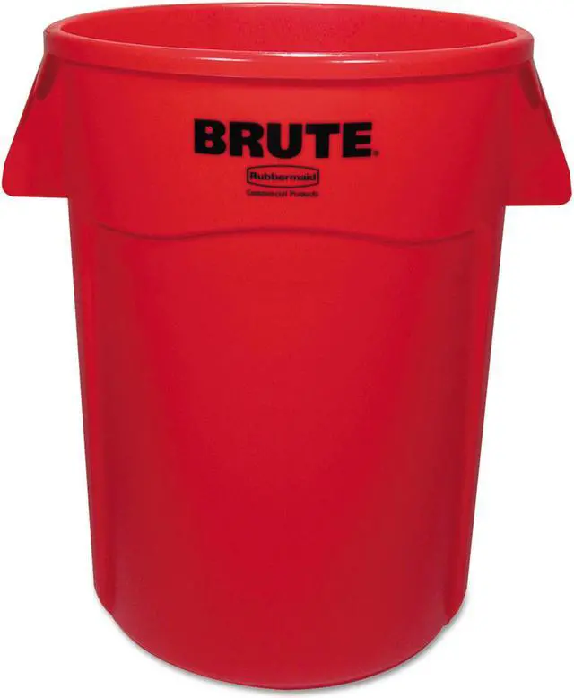Alt view image 3 of 13 - Rubbermaid Utility Container,44 gal.,Red  FG264360RED