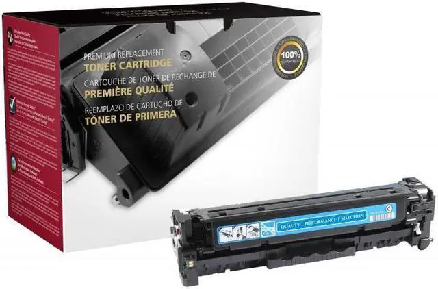 Alt view image 2 of 4 - CIG 200741P Remanufactured Toner Cartridge Replaces HP CF381A, 312A; Cyan