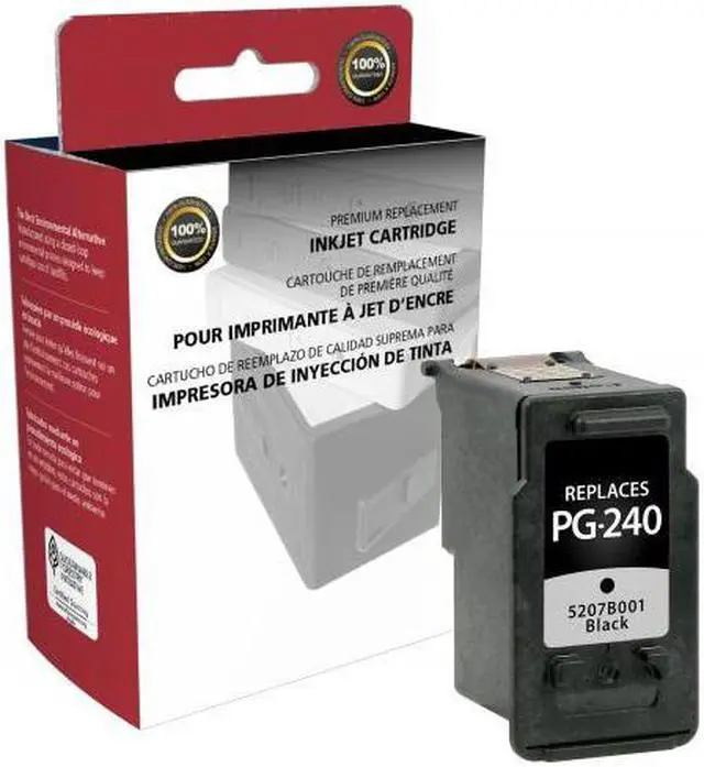 Alt view image 2 of 2 - CIG 117830 Remanufactured Ink Cartridge Replaces Canon 5207B001, PG-240; Black