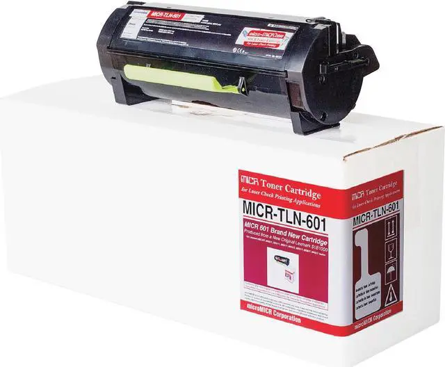 Main image of microMICR MICRTLN601 Toner Cartridge (OEM# Lexmark 51B1000) 2,500 Page Yield; Black