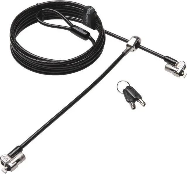 Alt view image 2 of 20 - Kensington Microsaver 2.0 Keyed Twin Laptop Lock