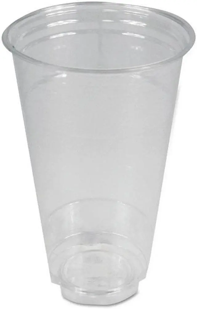 Main image of Boardwalk BWKPET24 Clear Plastic Cold Cups