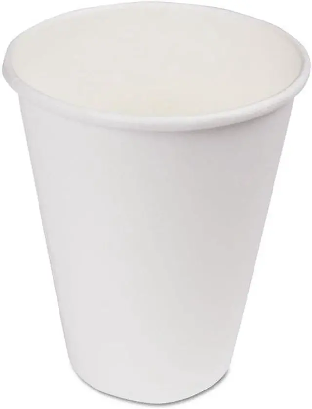 Main image of Boardwalk BWKWHT12HCUP Paper Hot Cups, 12 Ounces