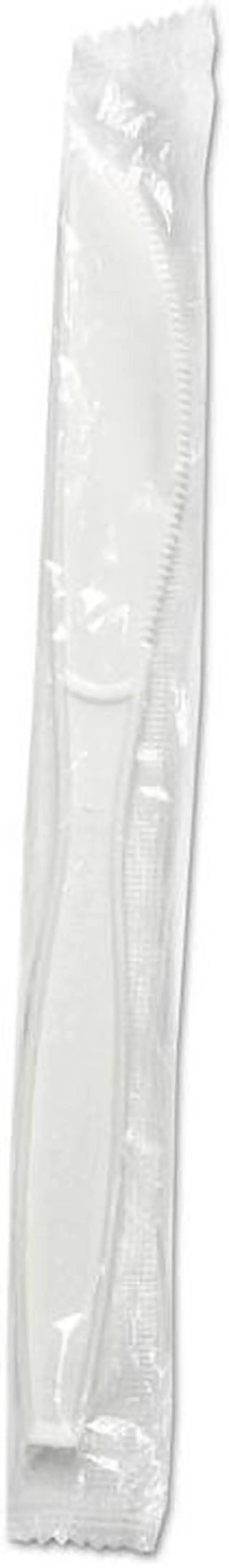 Main image of Boardwalk BWKKNIHWPPWIW Heavyweight Wrapped Polypropylene Cutlery, Knife