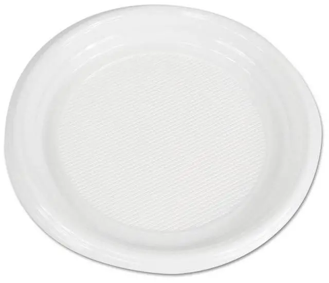 Main image of Boardwalk BWKPLTHIPS9WH Hi-Impact Plastic Dinnerware Plate