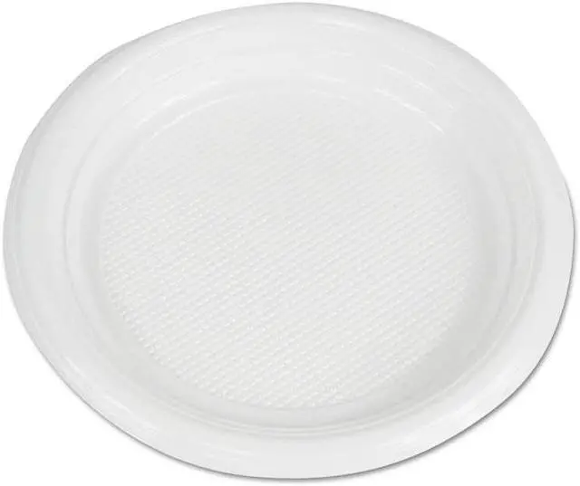 Main image of Boardwalk BWKPLTHIPS6WH Hi-Impact Plastic Dinnerware, Plate