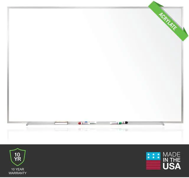 Alt view image 8 of 16 - GHENT M2-23-1 24"x36" Plastic Whiteboard, Gloss