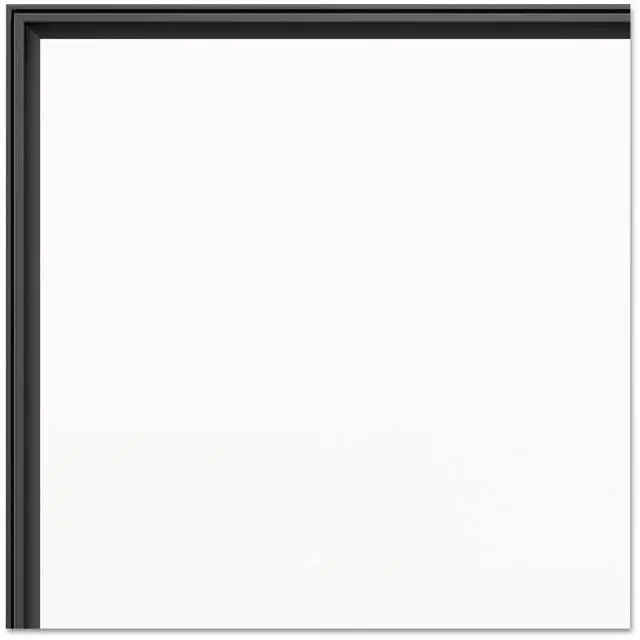 Alt view image 5 of 19 - Fusion Nano-Clean Magnetic Whiteboard 36 x 24 White Surface Silver Aluminum Frame NA3624F
