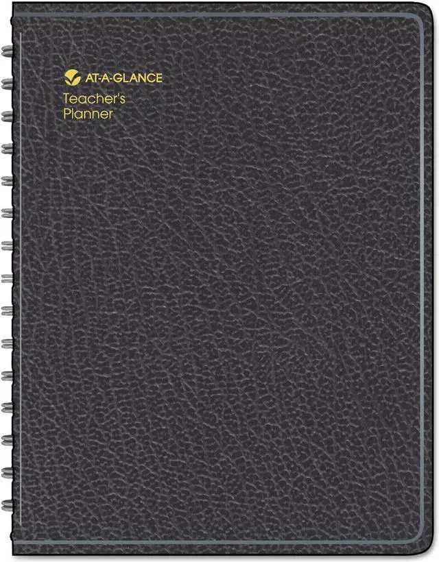 Alt view image 2 of 3 - AT-A-GLANCE 10.88" x 8.25" Undated Weekly Teacher's Planner 330375
