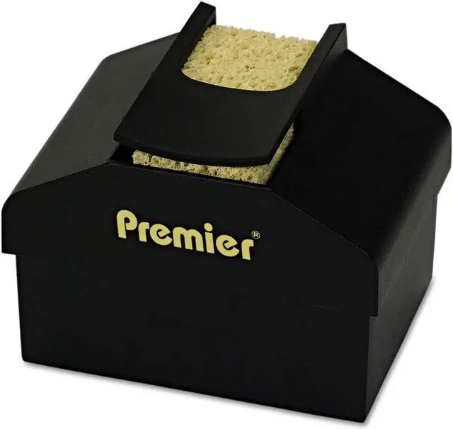 Alt view image 13 of 13 - Premier Aquapad Envelope Moisture Dispenser 3 3/4" x 3 3/4" x 2 1/4" Black LM3