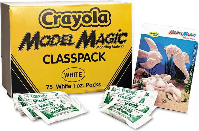 Alt view image 11 of 13 - Crayola Clay,Model,1 Oz,75/Ct,Wht 236001
