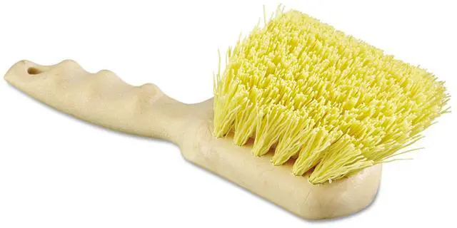 Alt view image 4 of 12 - Boardwalk Utility Brush Polypropylene Fill 8 1/2" Long Tan Handle 4308