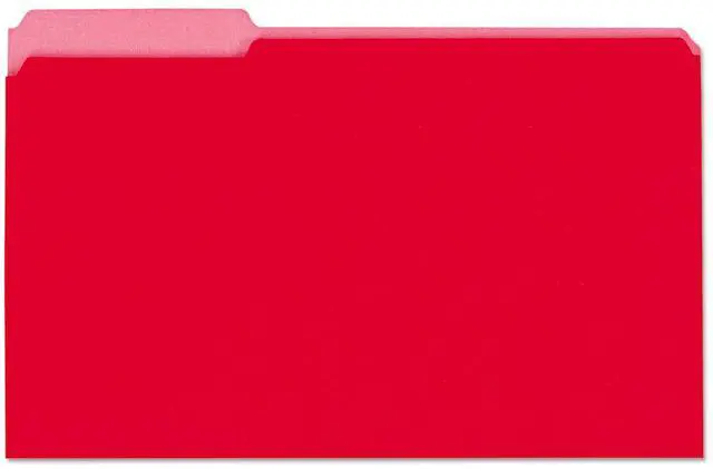 Main image of UNIVERSAL File Folders Straight Cut Two-Ply Top Tab Legal Manila 100/Box 16120