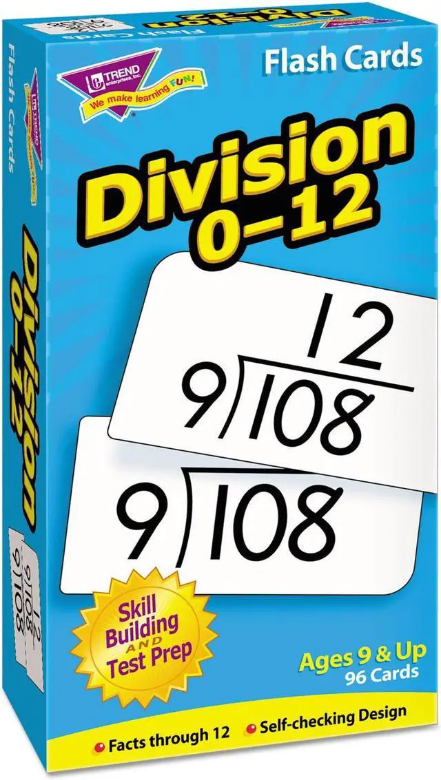 Alt view image 18 of 19 - Trend Skill Drill Flash Cards, 3 X 6, Division T53106