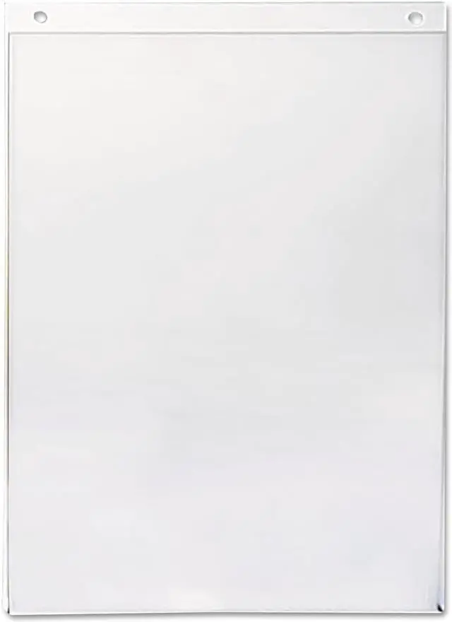 Alt view image 8 of 13 - Universal Wall Mount Sign Holder 8 1/2" x 11" Clear 76882