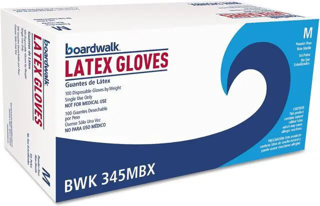 Alt view image 2 of 4 - Boardwalk? Gloves,Gp,Latex,Pf,M,Nt 345MCT