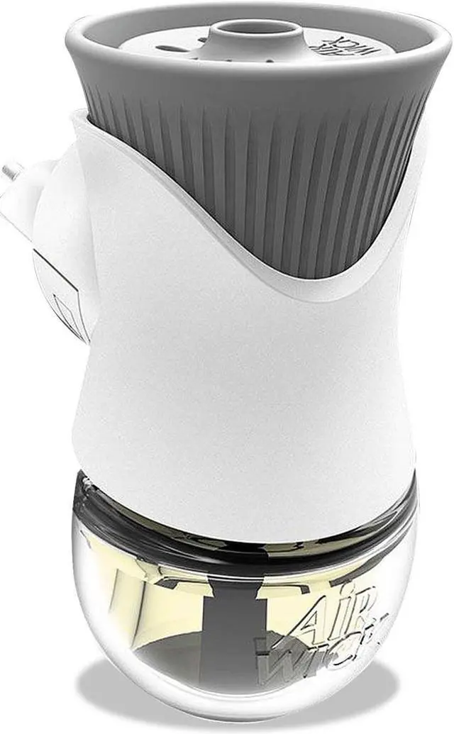 Alt view image 6 of 10 - Air Wick Scented Oil Warmer 1 3/4w x 2 11/16d x 3 5/8h White/Gray 6/Carton 78046