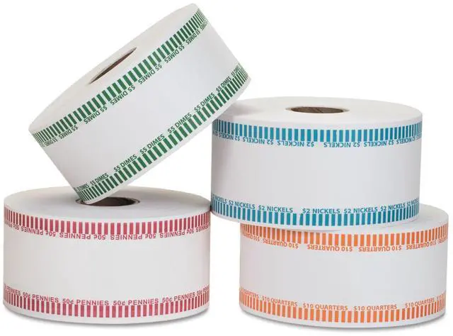 Alt view image 10 of 14 - Coin-Tainer Automatic Coin Rolls Pennies $.50 1900 Wrappers/Roll 50001