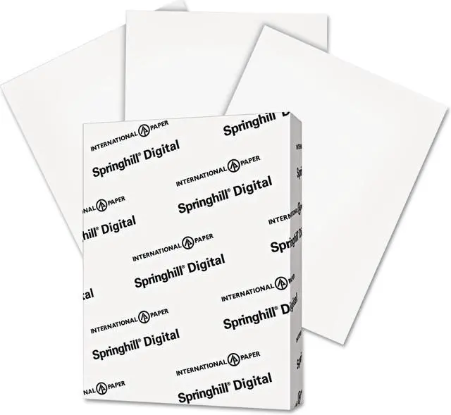 Main image of Springhill Digital Index White Card Stock 110 lb 8 1/2 x 11 250 Sheets/Pack
