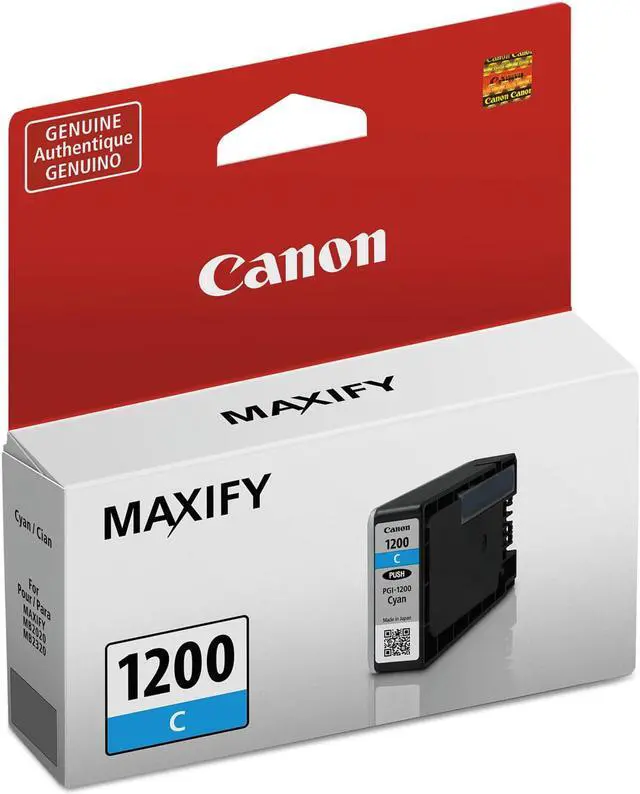 Alt view image 7 of 9 - CANON OEM Ink, CYAN, yield 300 9232B001