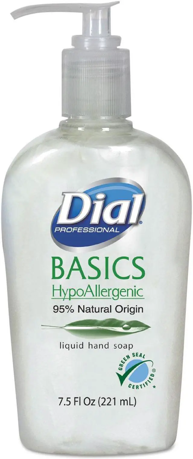 Alt view image 13 of 14 - Dial 6028 Basics Liquid Hand Soap, 7.5 oz., Rosemary & Mint