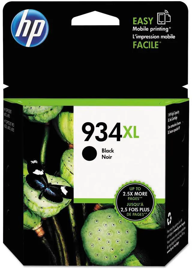 Alt view image 15 of 20 - HP 934XL High Yield Black Original Ink Cartridge, ~1,000 pages, C2P23AN#140