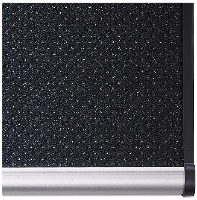 Alt view image 20 of 20 - Quartet Embossed Bulletin Board Hi-Density Foam 48 x 36 Black Aluminum Frame