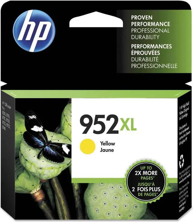 Alt view image 16 of 20 - Hp 952xl (L0s67an) High-Yield Yellow Original Ink Cartridge