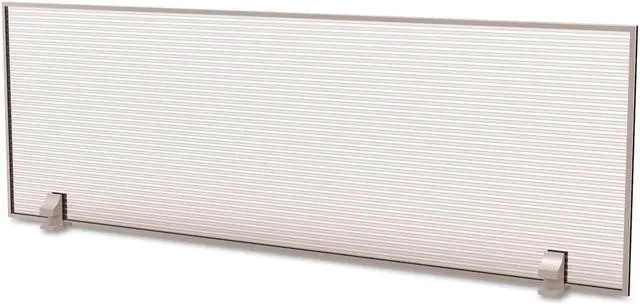 Alt view image 16 of 17 - Linea Italia Trento Line Dividing Panel Polycarbonate 47-1/8 x 1 3/4 x 15-1/2