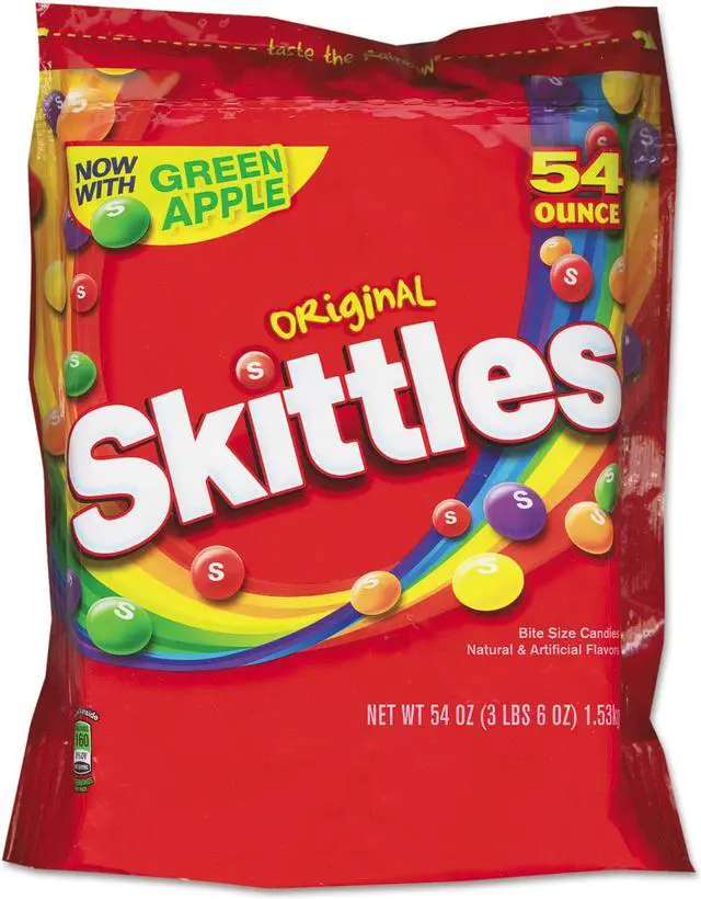 Main image of Skittles Bite Size Chewy Candies 54oz Bag 24552