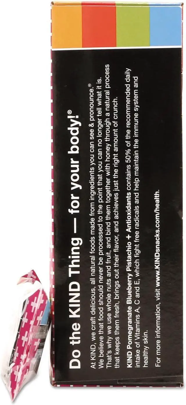Alt view image 8 of 11 - KIND 17221 KIND Blueberry Nutrition Boost Bar, 12 PK