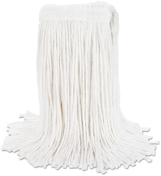Alt view image 13 of 20 - Boardwalk Cut-End Wet Mop Head Rayon No. 20 White 2020REA