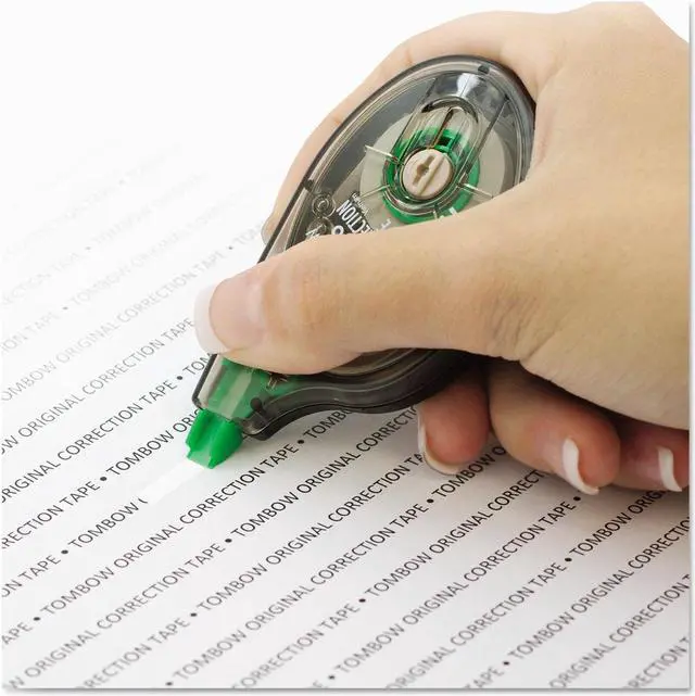 Alt view image 6 of 11 - Tombow MONO Correction Tape 1/6" x 394" White Tape 10/Pack 68720