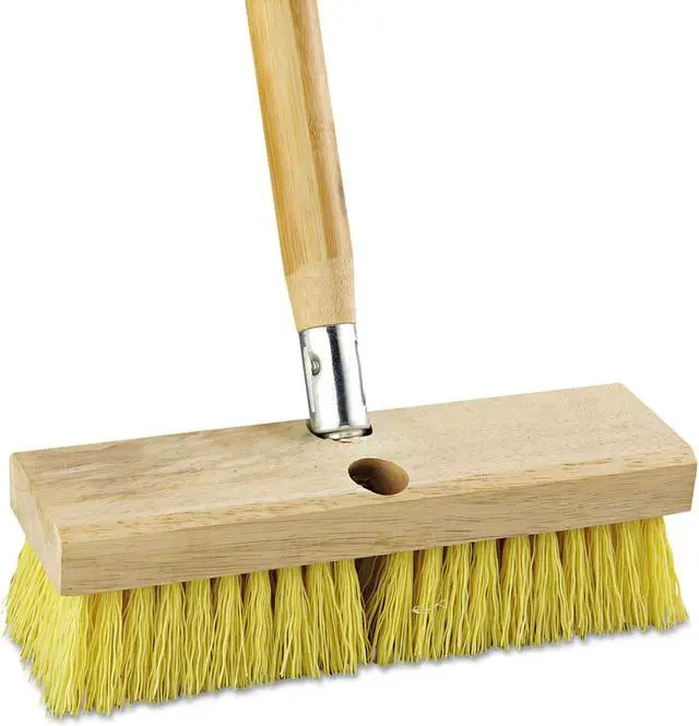 Alt view image 12 of 15 - Boardwalk Deck Brush Head 10" Wide Polypropylene Bristles 3310