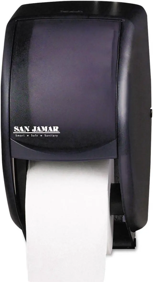 Alt view image 2 of 15 - San Jamar SJMR3500TBK Tissue Dispenser- 7-.50in.x7in.x12-.75in.- Black-Pearl