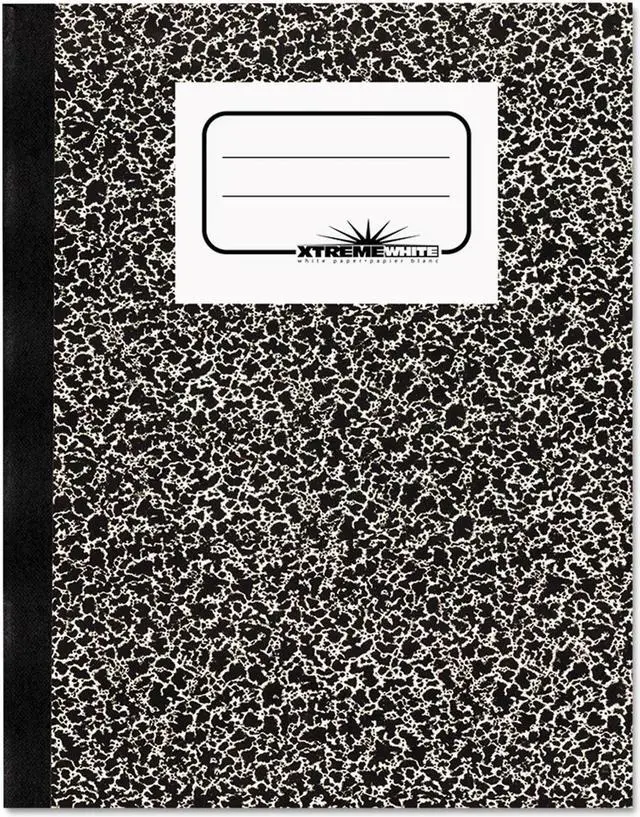 Alt view image 18 of 20 - Rediform 43460 National Xtreme White Notebook 80 Sheet -  7.87" x 10" - 1 Each Each - White Paper