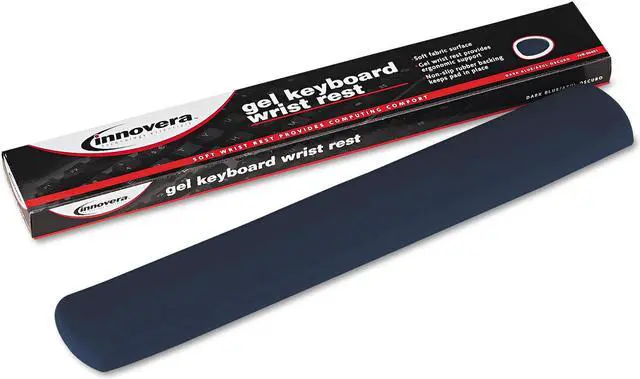 Alt view image 3 of 9 - Innovera IVR50457 Gel Nonskid Keyboard Wrist Rest