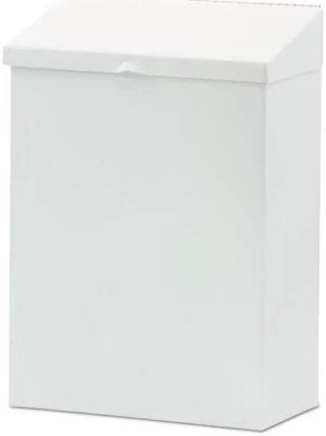 Alt view image 2 of 8 - Hospital Specialty Feminine Hygiene Waste Receptacle 8 1/4w x 4 1/2d x 11 5/8h