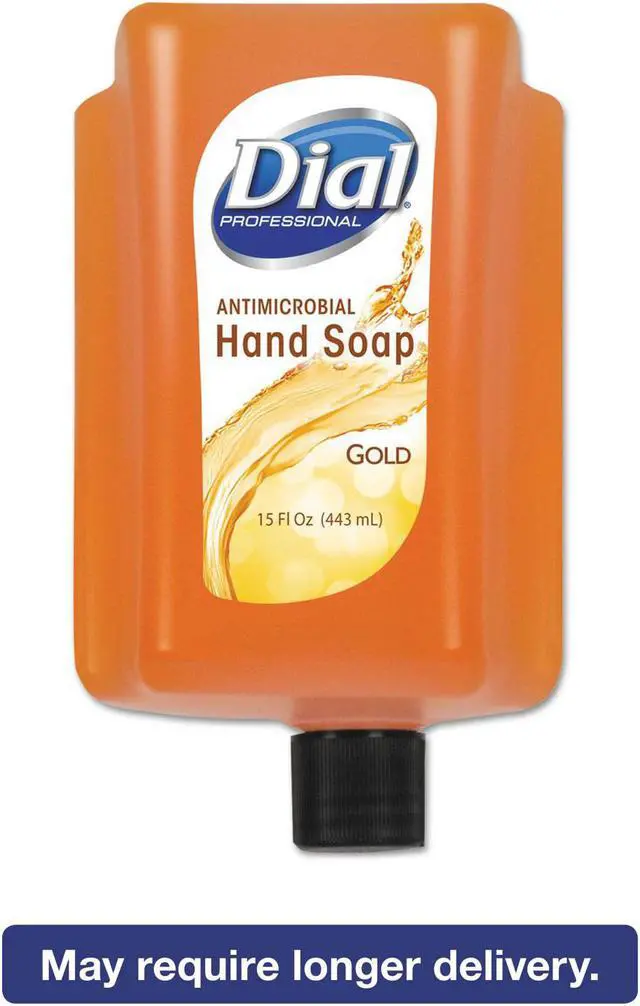 Main image of Dial Antimicrobial Liquid Soap 15 oz Refill Cartridge Refreshing Clean 6/Ctn 98561