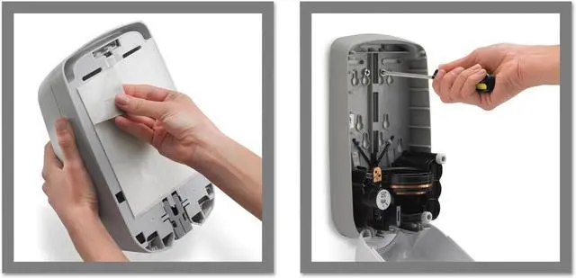 Alt view image 13 of 17 - PURELL TFX Touch Free Dispenser, 1200ml, 6-1/2w x 4-1/2d x 11-1/4h, Gray
