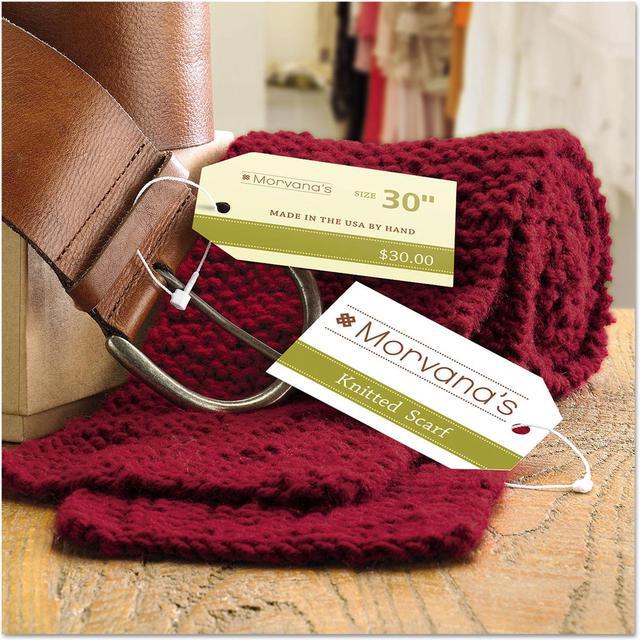 Alt view image 20 of 20 - Avery Printable Rectangular Tags with Strings 2 x 3 1/2 White 96/Pack 22802