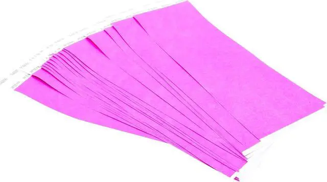 Alt view image 6 of 12 - Baumgartens BAU85014 SICURIX Wristpass Security Wristbands, 3/4" x 10", Purple, 100/Pack, 1 Pack