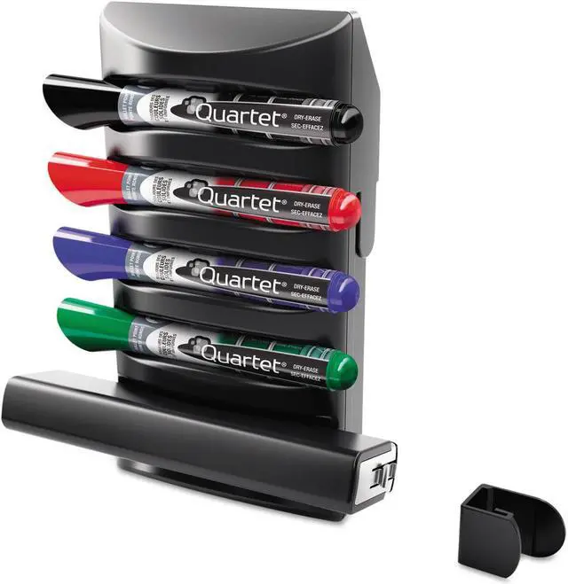 Alt view image 15 of 16 - Quartet 85377 Prestige 2 Connects Marker Caddy, 4 Chisel-Tip Markers, Assorted, 1 Each