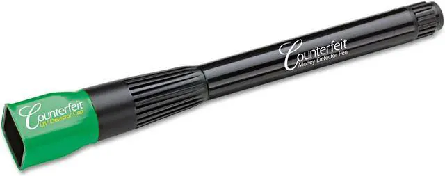 Main image of Dri-Mark Smart Money Counterfeit Detector Pen with Reusable UV LED Light 351UVB