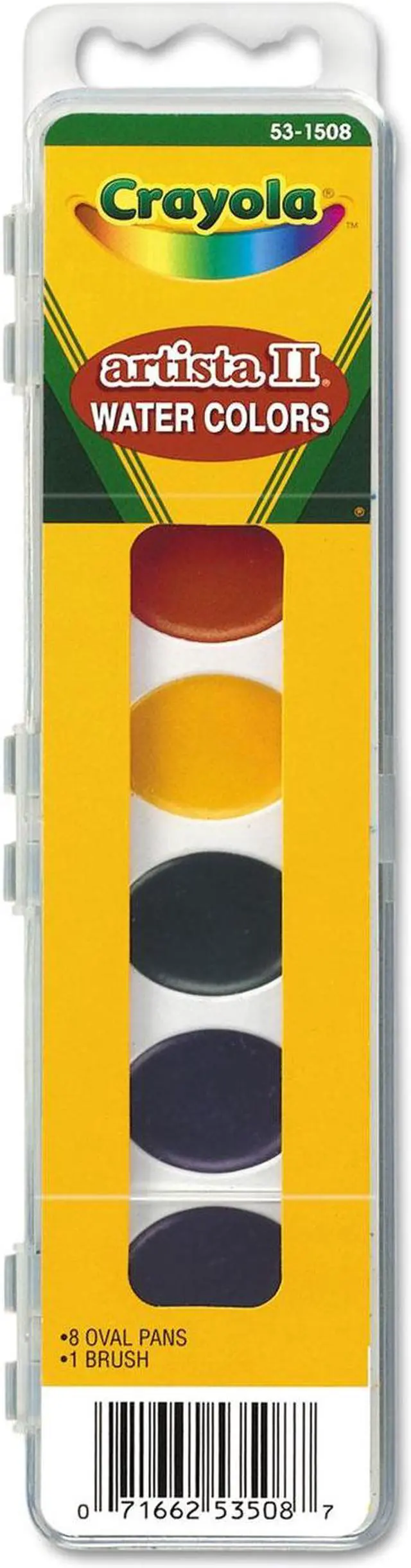 Alt view image 17 of 19 - Crayola Watercolors,8st,Oval,Ast 531508