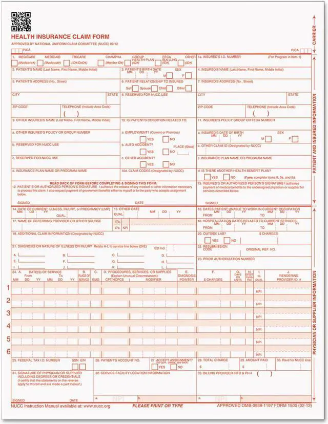 Alt view image 13 of 13 - TOPS Centers for Medicare and Medicaid Services Forms 8 1/2 x 11 500 Forms/Pack 50126RV