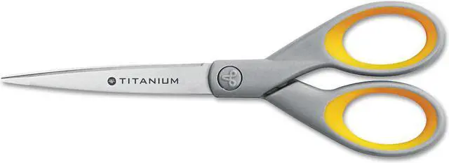 Main image of Westcott Titanium Bonded Scissors With Soft Grip Handles 7" Straight 13526